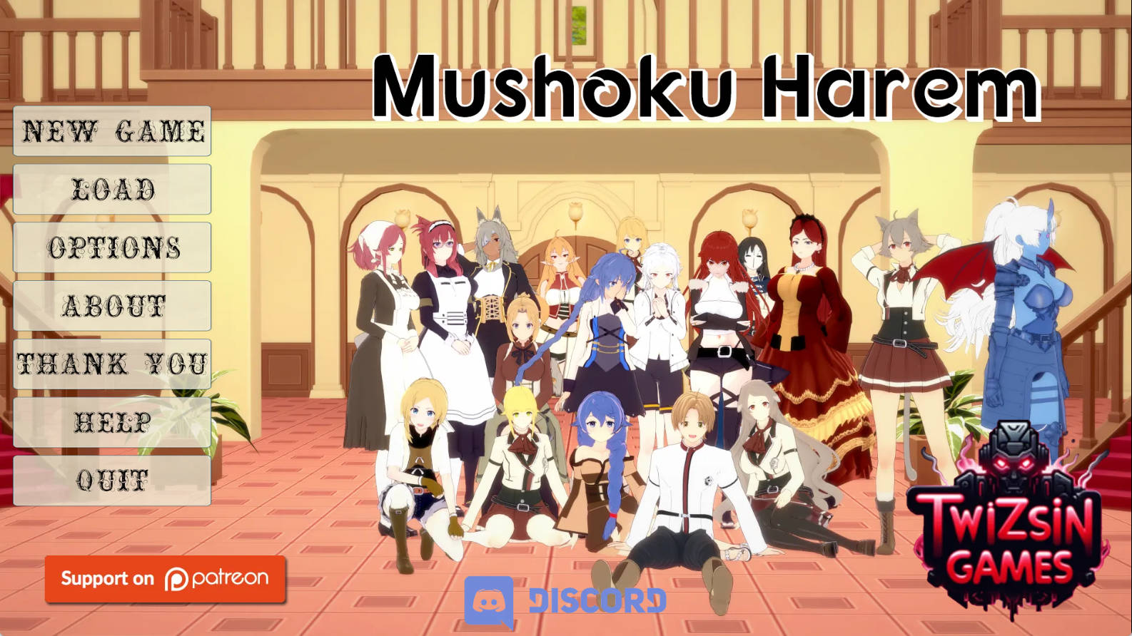 【PC+安卓+IOS/欧美SLG】武食后宫0.3汉化版【2.80G/更新/汉化/沙盒】-萌玩ACG